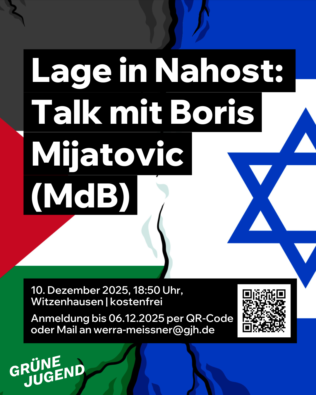 Nahost-Expertentalk der GJ mit Boris Mijatovic