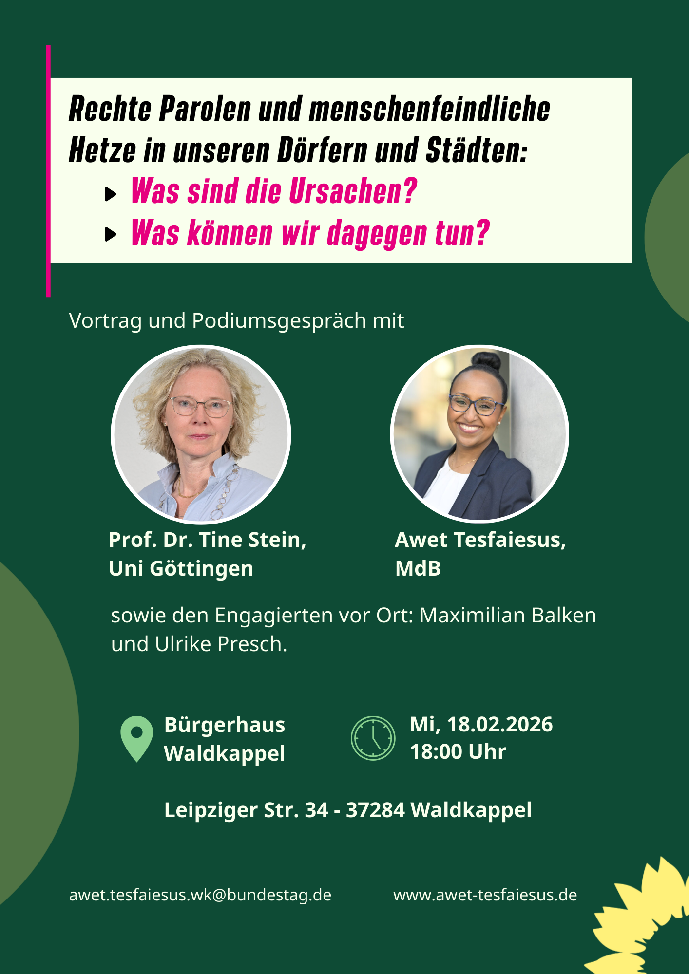 „Die wehrhafte und resiliente Demokratie als Antwort auf autoritären Populismus“